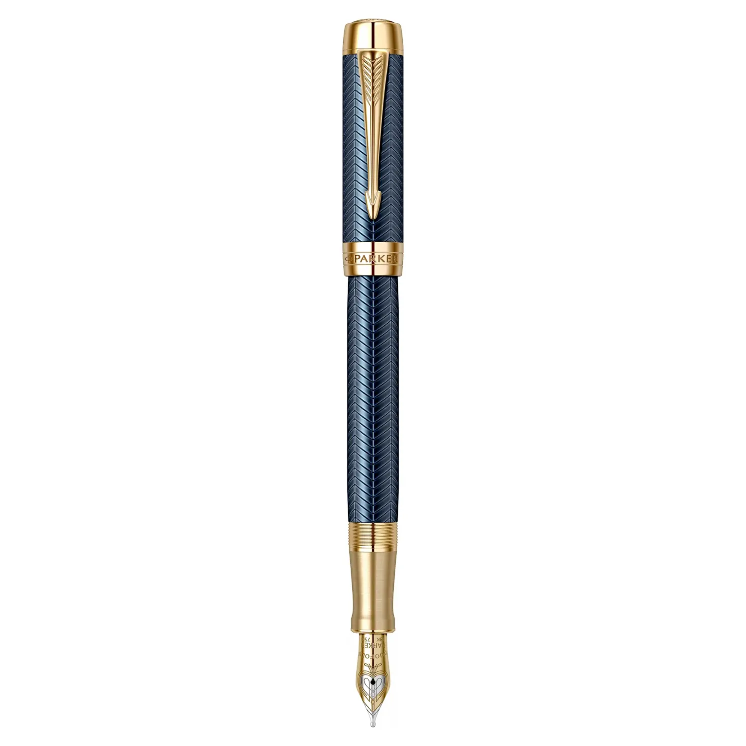 Stilou Parker Duofold Royal Prestige Blue Chevron