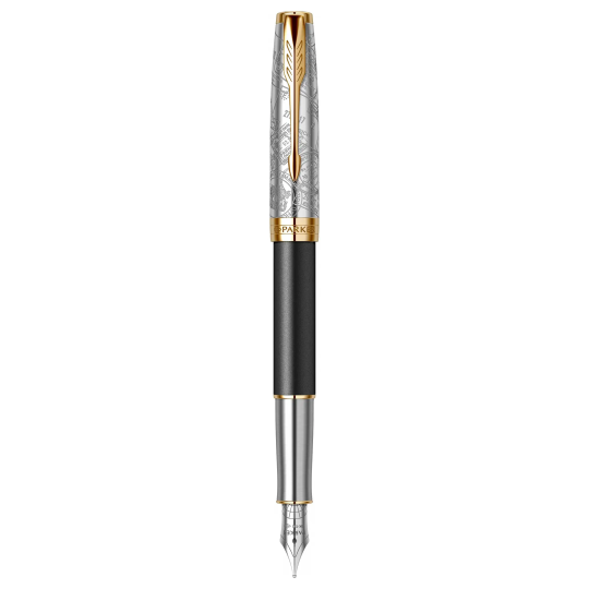 Stilou Parker Sonnet Royal Impression Silver and Gold