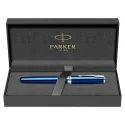 Stilou Parker Sonnet Royal Blue penita aur masiv 18k
