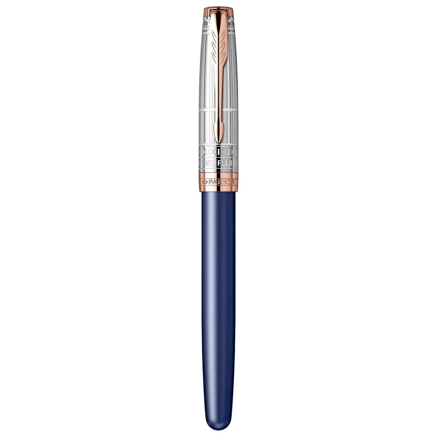 Stilou Parker Sonnet Royal Journey Fuji Silver penita aur 18k