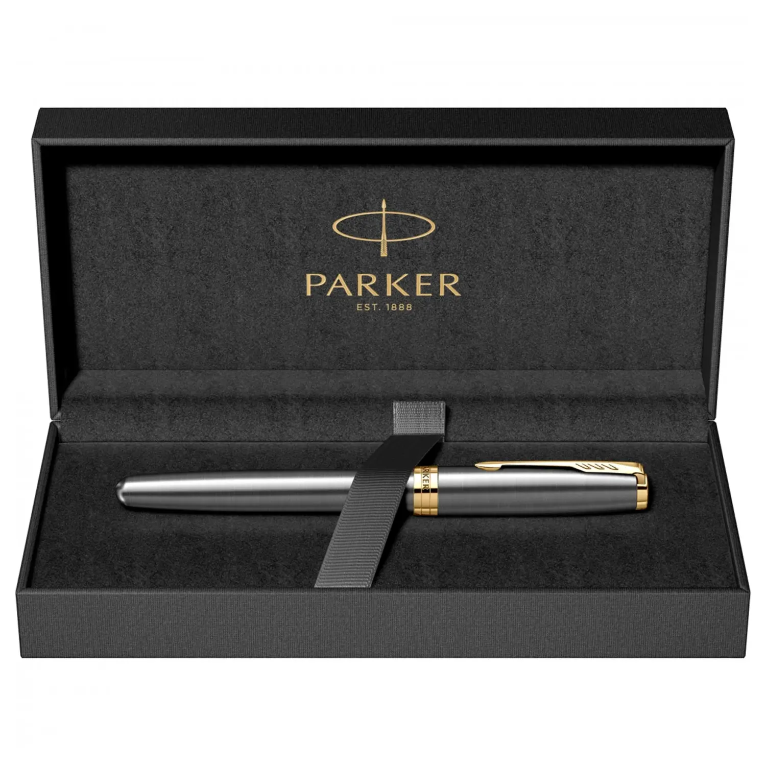 Stilou Parker Sonnet Royal Grey penita aur masiv 18k