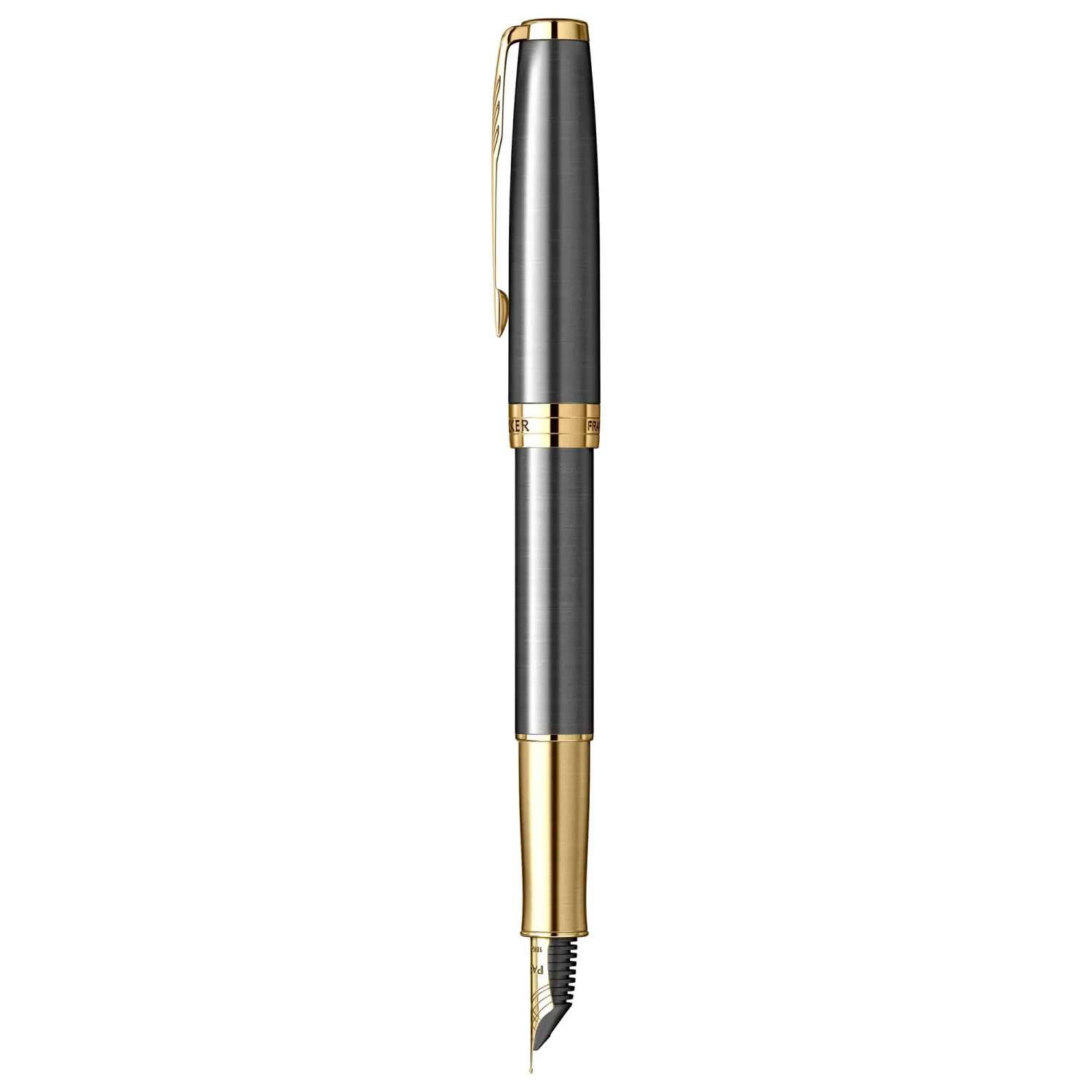 Stilou Parker Sonnet Royal Grey penita aur masiv 18k