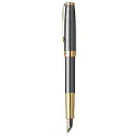 Stilou Parker Sonnet Royal Grey penita aur masiv 18k