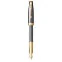 Stilou Parker Sonnet Royal Grey penita aur masiv 18k