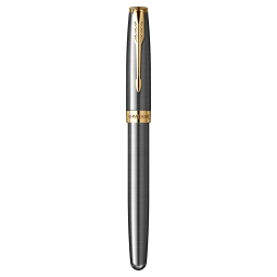 Stilou Parker Sonnet Royal Grey penita aur masiv 18k