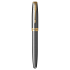 Stilou Parker Sonnet Royal Grey penita aur masiv 18k