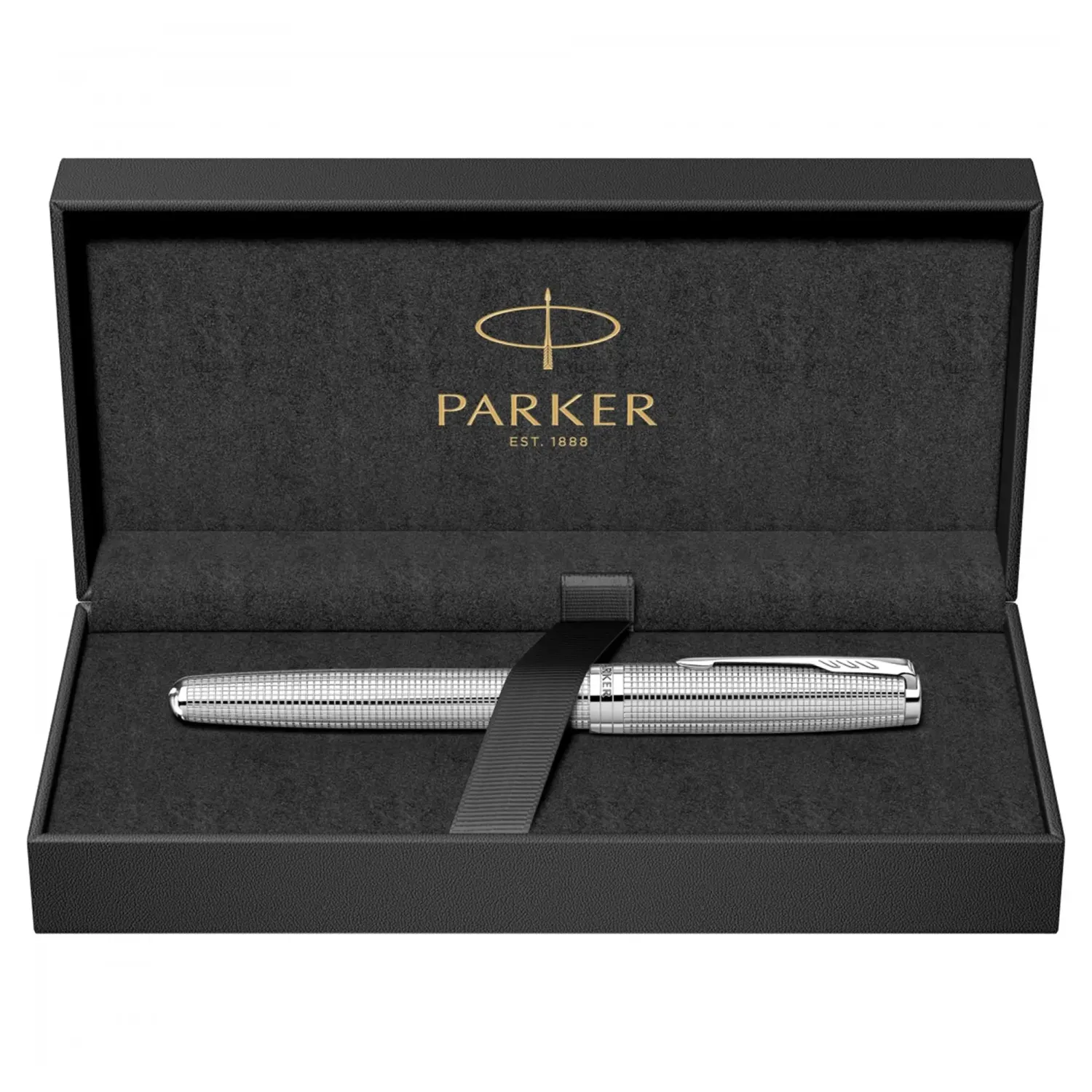 Stilou Parker Sonnet Royal Ciselé Palladium penita aur masiv 18k