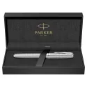 Stilou Parker Sonnet Royal Ciselé Palladium penita aur masiv 18k