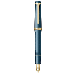 Stilou Sailor Professional Gear Vega Dark Blue slim 14k Fairy Tale