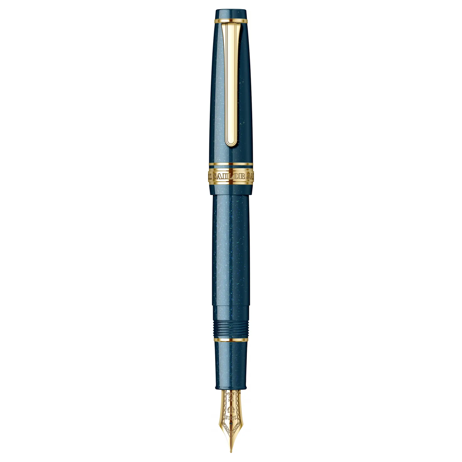 Stilou Sailor Professional Gear Vega Dark Blue slim 14k Fairy Tale