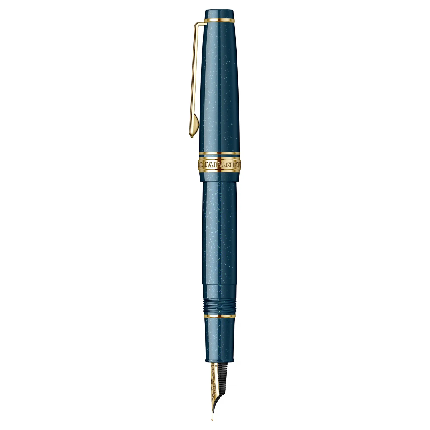 Stilou Sailor Professional Gear Vega Dark Blue slim 14k Fairy Tale