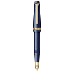 Stilou Sailor Professional Gear Night Blue slim mini 14k