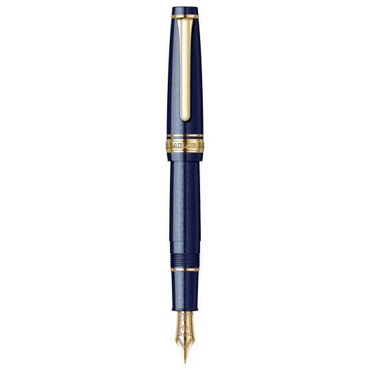 Stilou Sailor Professional Gear Night Blue slim mini 14k