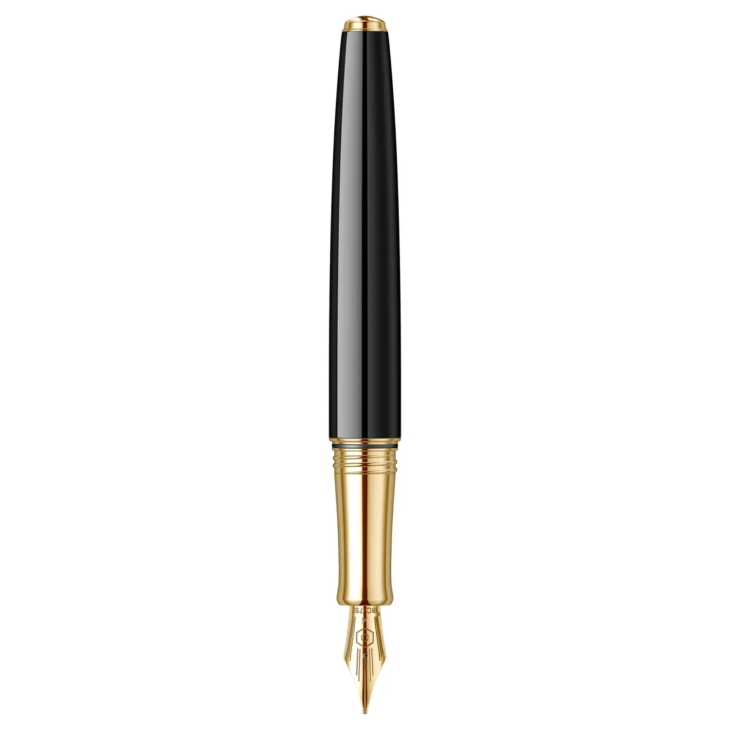 Stilou Caran d'Ache Leman Ebony Black 18k