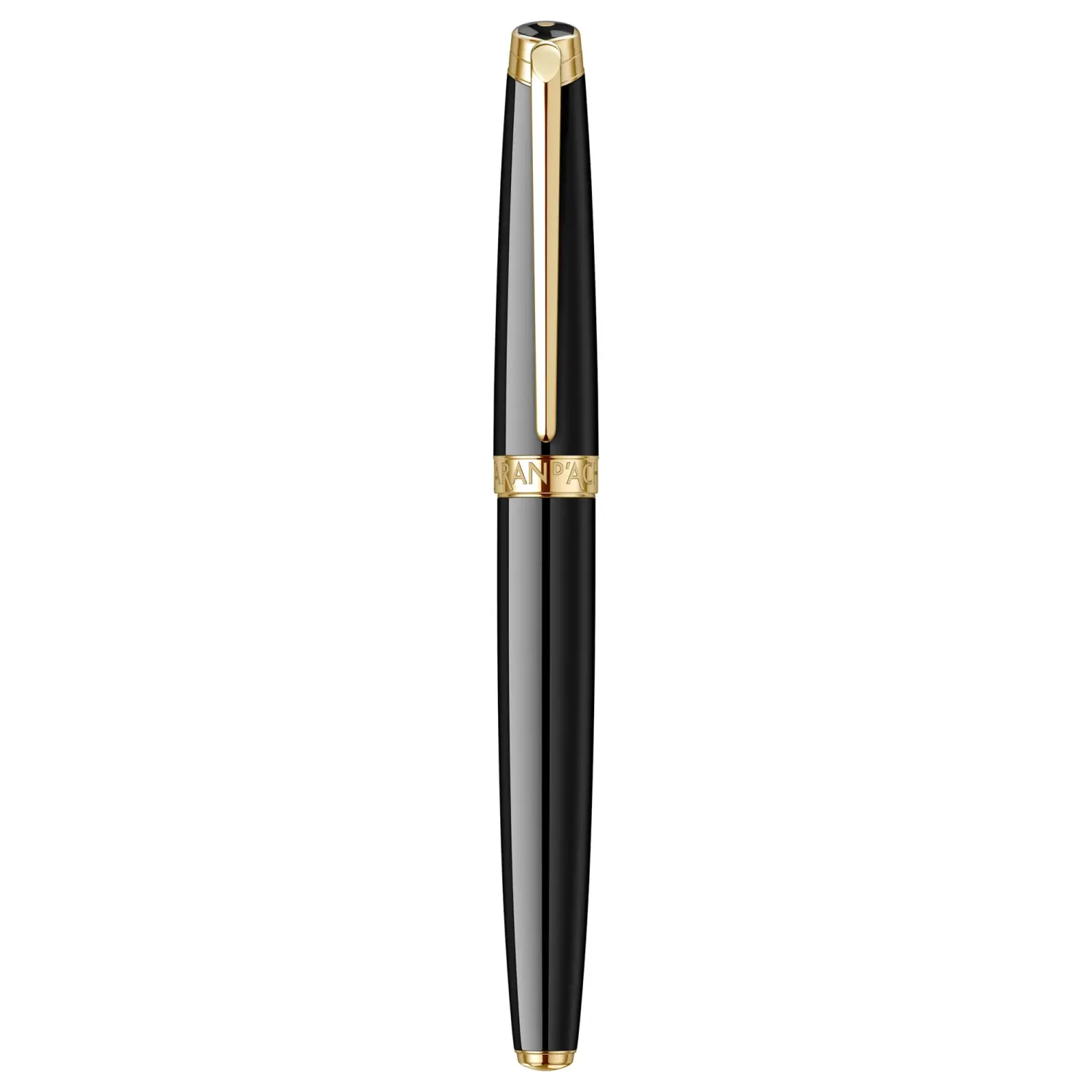 Stilou Caran d'Ache Leman Ebony Black 18k