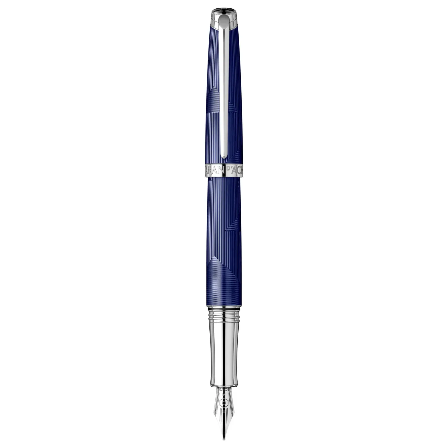 Stilou Caran d'Ache Leman Bleu Marin 18k
