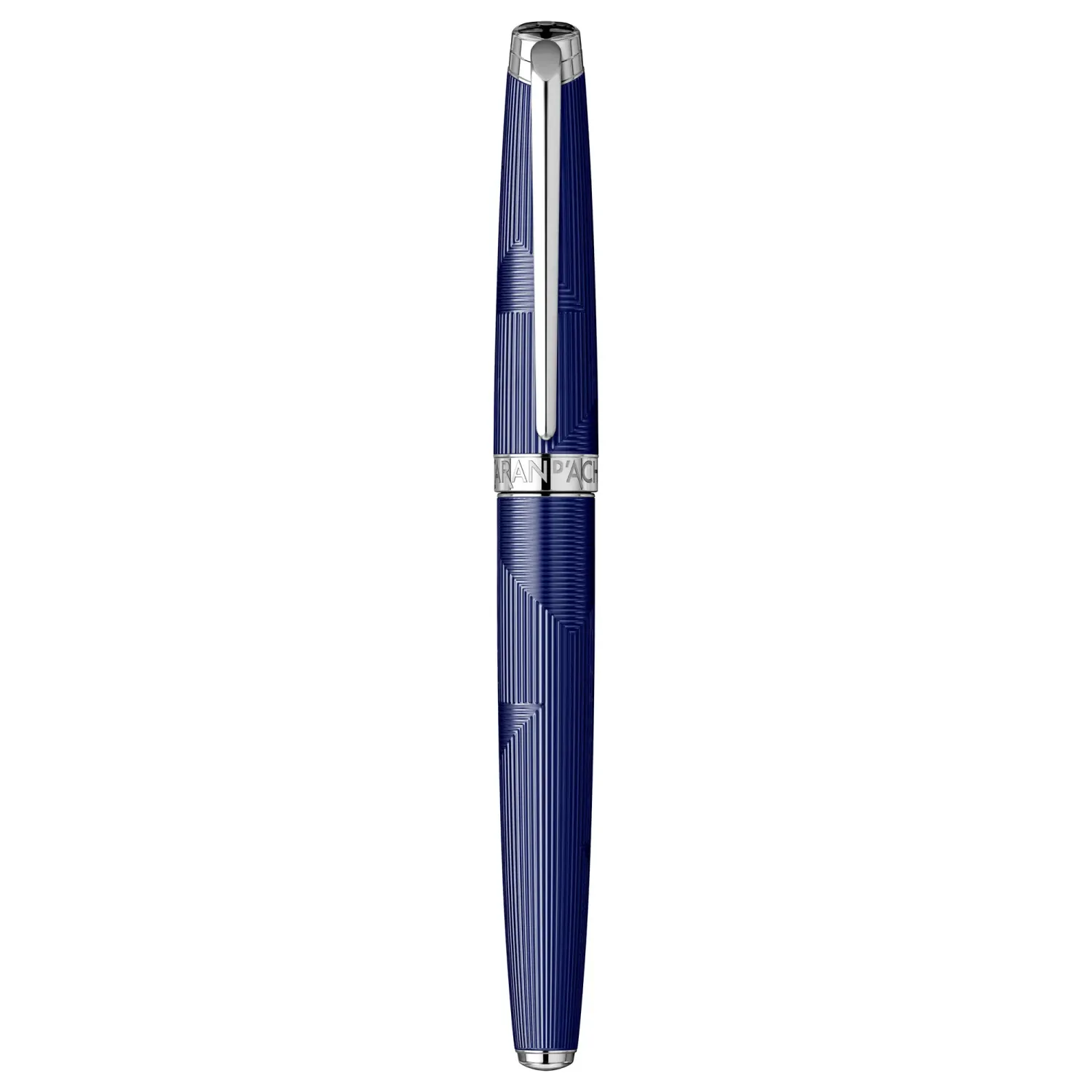Stilou Caran d'Ache Leman Bleu Marin 18k