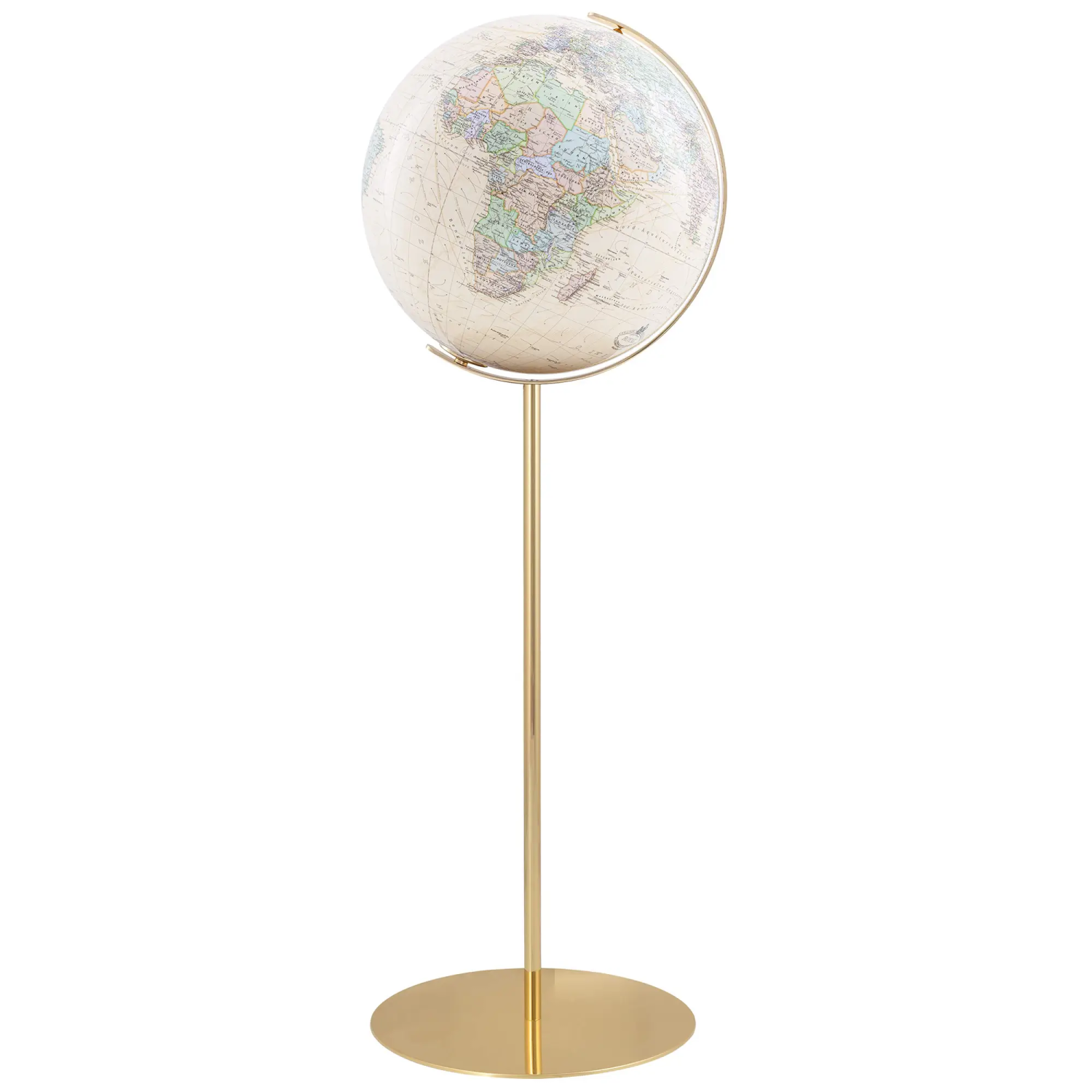 Glob de podea cu lumina ROYAL Regent Brass Ø 40cm
