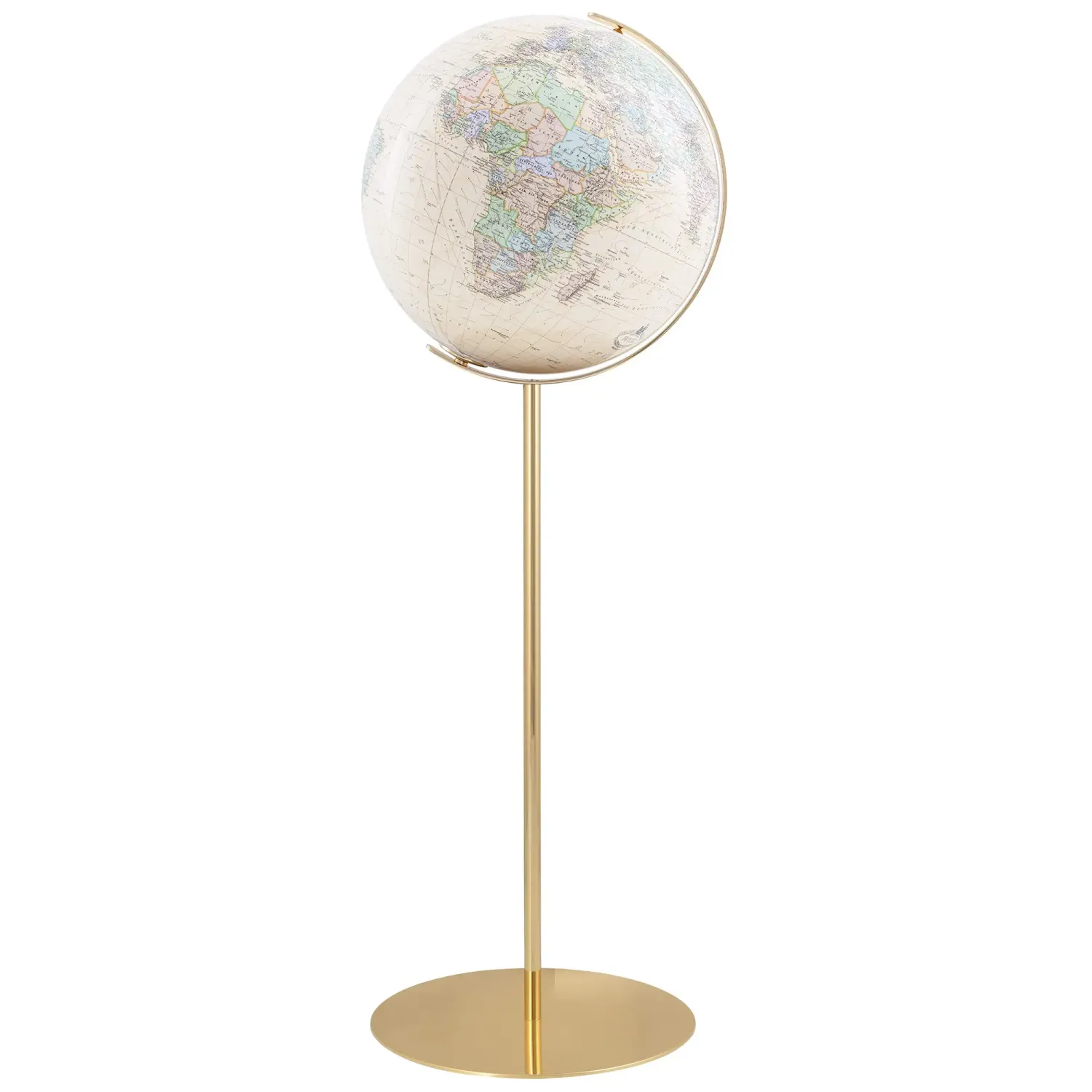 Glob de podea cu lumina ROYAL Regent Brass Ø 40cm