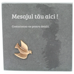 Placheta piatra Porumbel...
