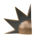 Statueta bronz "Soare"