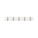 Cuier cu 5 carlige rabatabile Umbra Flip alb