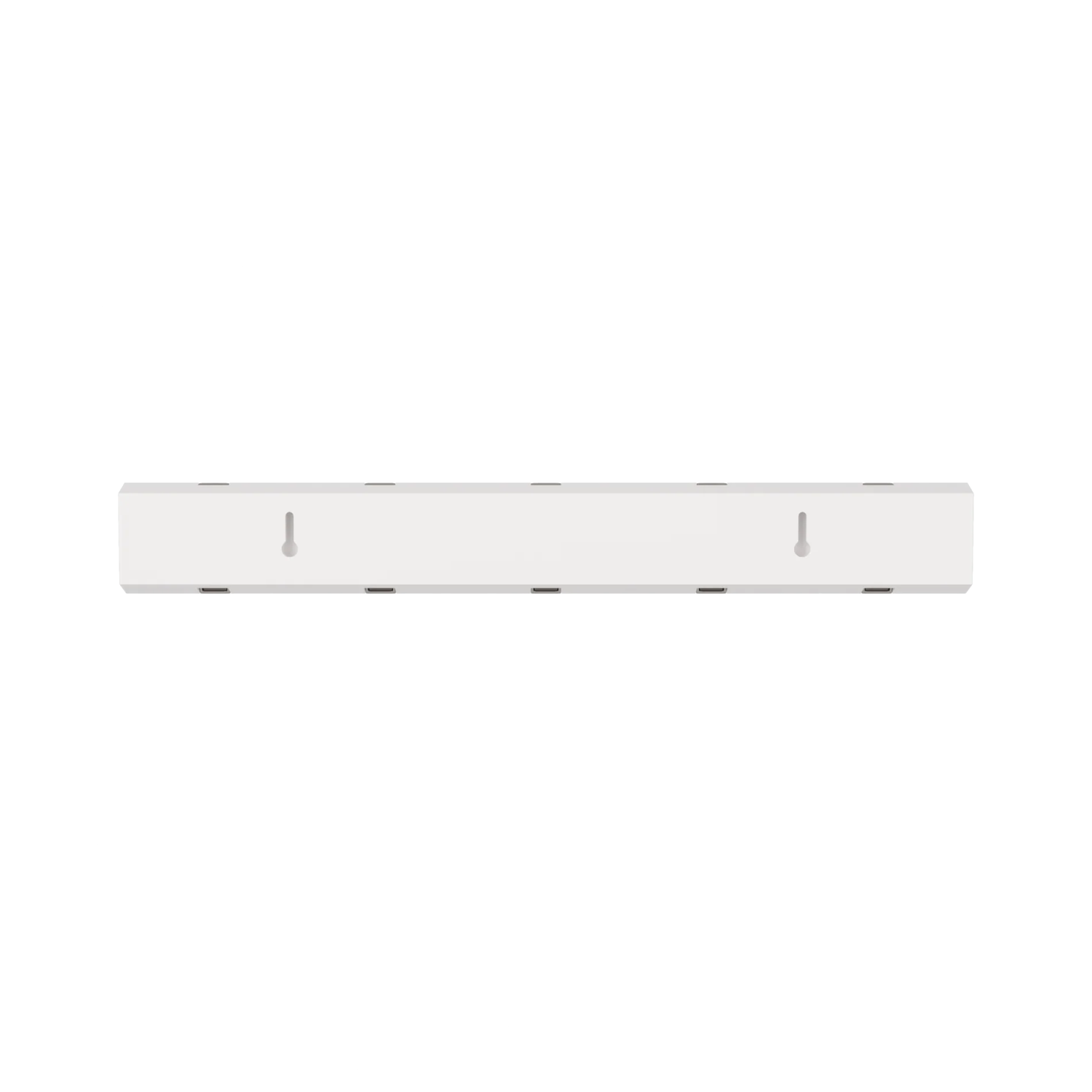 Cuier cu 5 carlige rabatabile Umbra Flip alb