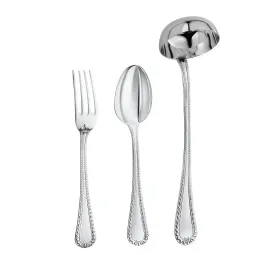 Set tacamuri argint masiv Regina Anna, 76 piese