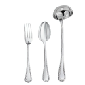 Set tacamuri argint masiv Regina Anna, 76 piese