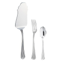 Set tacamuri argint masiv Meridiani, 126 piese