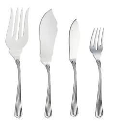 Set tacamuri argint masiv Meridiani, 126 piese