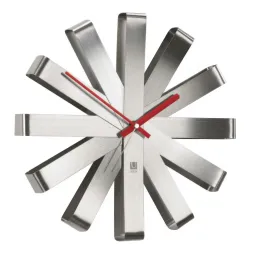 Ceas de perete Umbra Ribbon otel