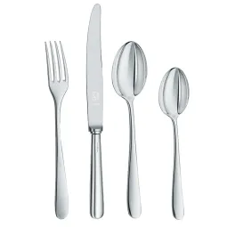 Set tacamuri argint masiv Svedese, 24 piese