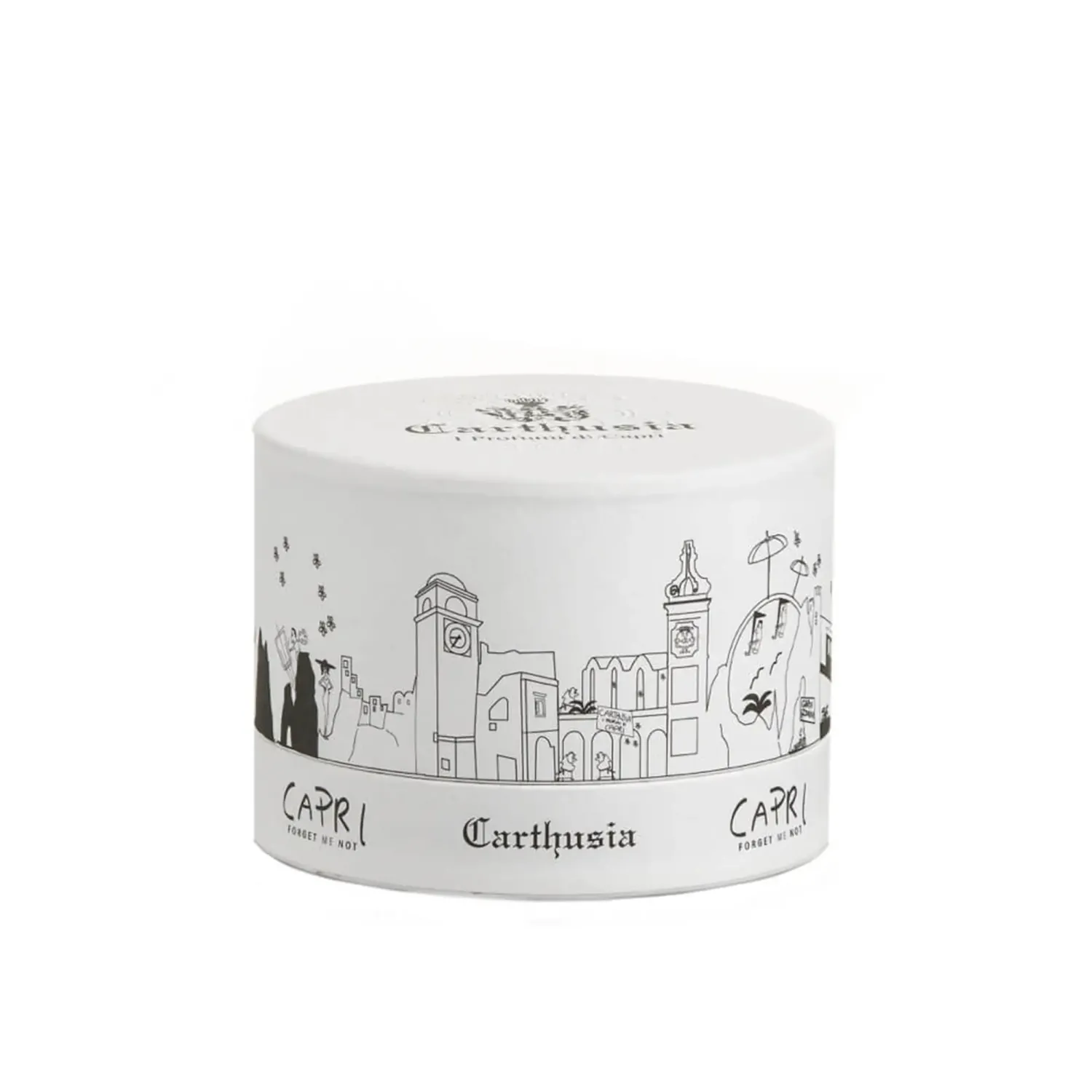 Pudra de talc Carthusia Capri Forget Me Not