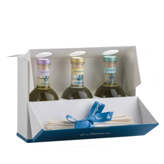Set difuzoare parfum cu betisoare Carthusia Casa