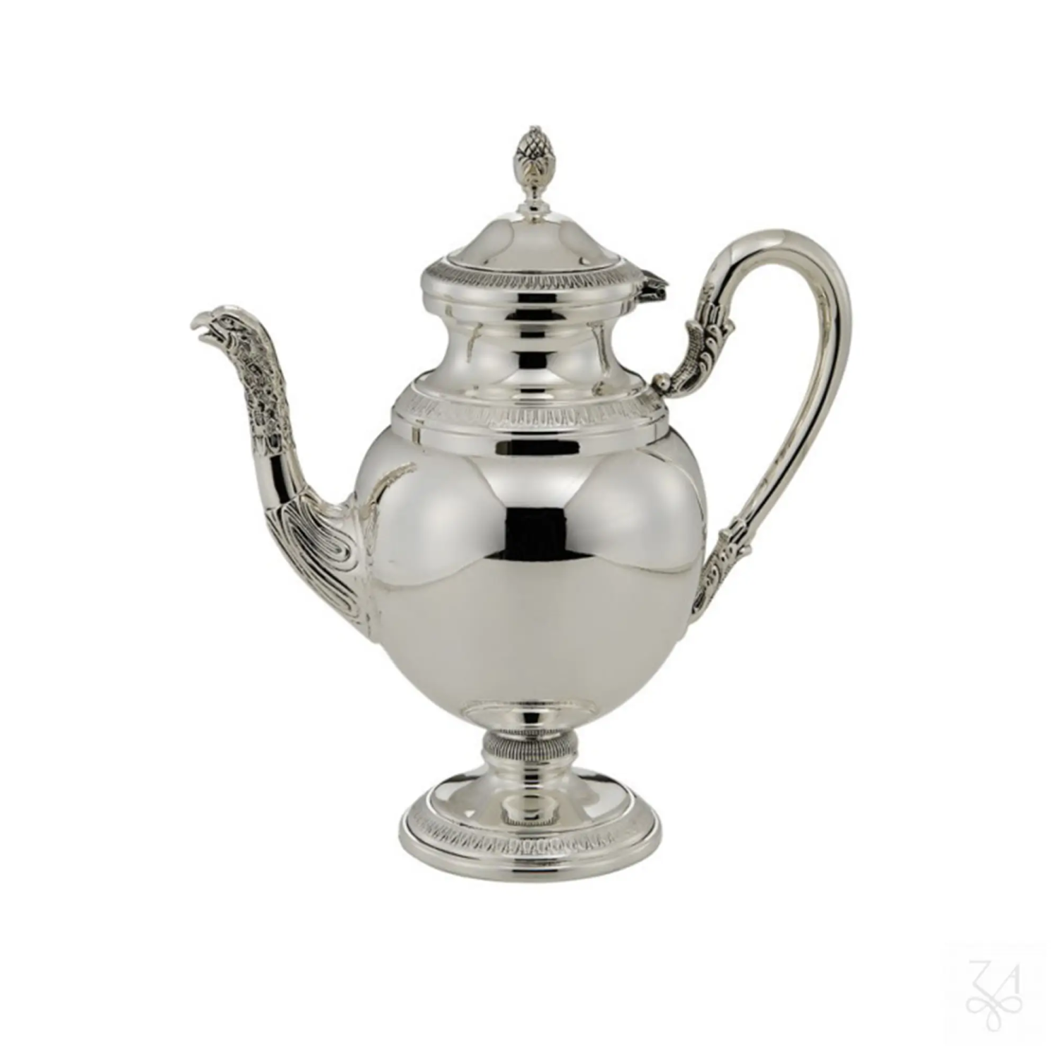 Set ceai sau cafea argint masiv Impero