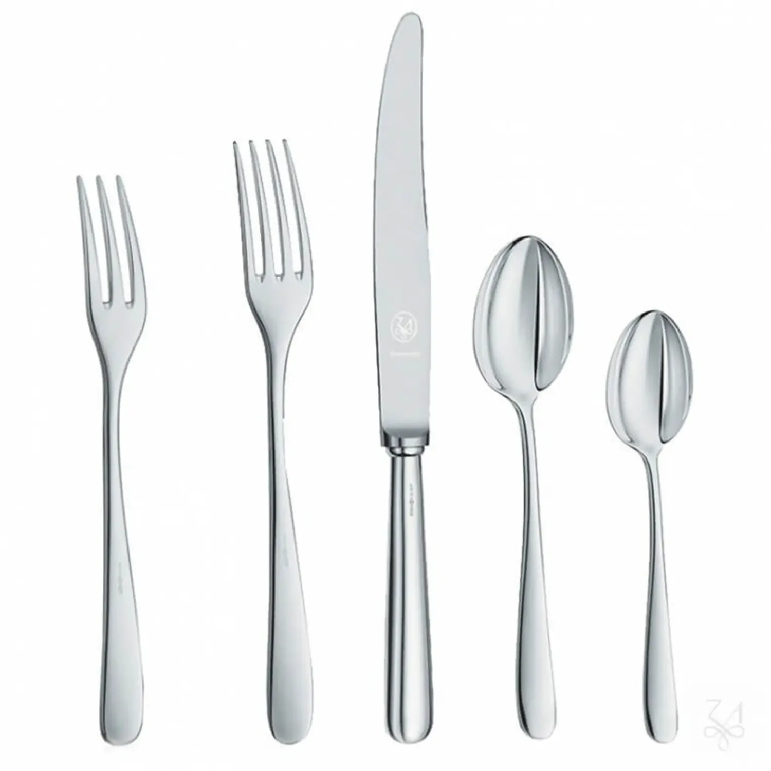 Set 5 tacamuri argint masiv 925 Svedese