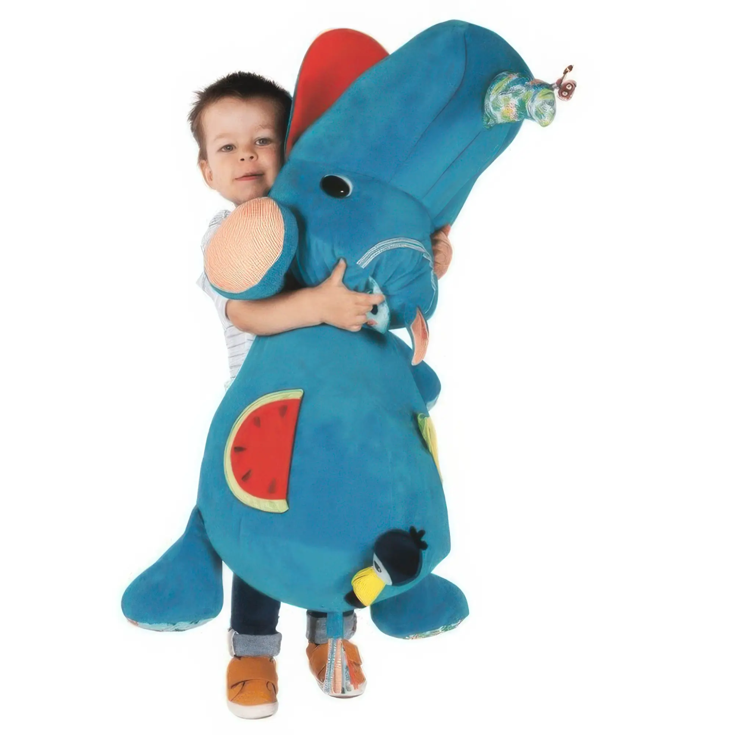 Plush gigant cu activitati Wesco Marius rinocer
