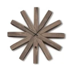Ceas perete Umbra Ribbonwood wenge