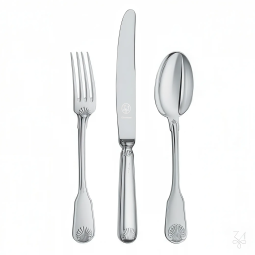 Set 36 tacamuri argint masiv Conchiglia