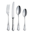 Set tacamuri argint masiv Floreale, 24 piese