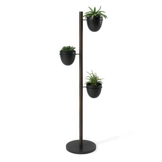 Stand 3 vaze suspendate Umbra Floristand dark