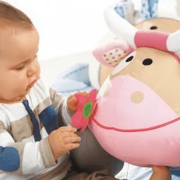 Jucarie plush senzoriala Wesco Clara vacuta