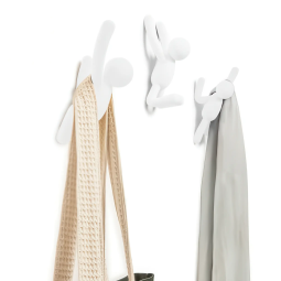 Cuier Umbra Buddy set 3 omuleti snow
