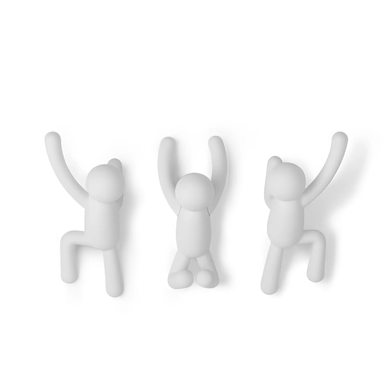 Cuier Umbra Buddy set 3 omuleti snow