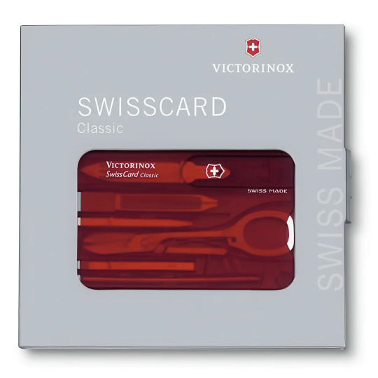 Victorinox SwissCard rosu