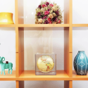 Glob solar rotativ Mova cube Antique