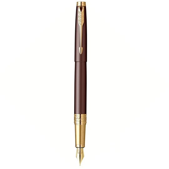 Stilou Parker Aster Chocolate placat cu aur