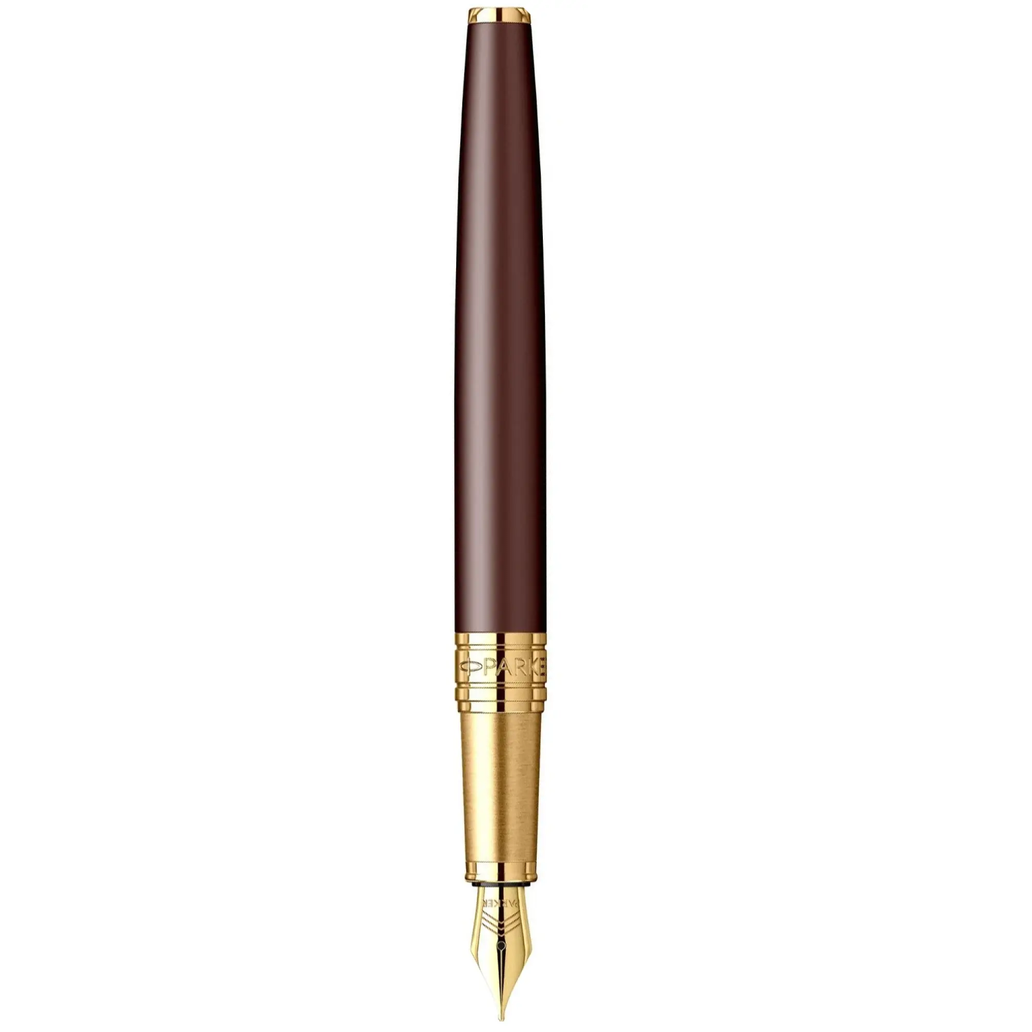Stilou Parker Aster Chocolate placat cu aur
