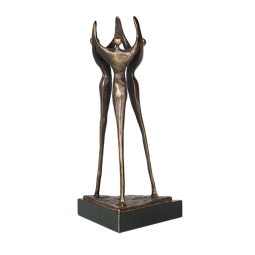 Statueta bronz "Impreuna la un nivel superior"